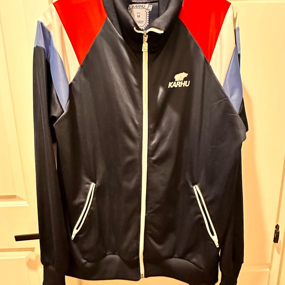 Men's Karhu navy Colorblock Track Jacket